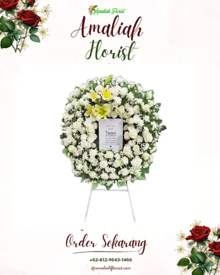 Krans Bunga Duka Slawi Kulon